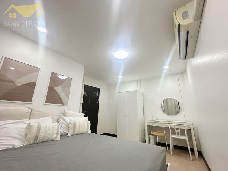 Townhome for rent near Nimmanhaemin, Chiang Mai Rental Price: 25,000 THB/month Property ID: No.1H615, Chiang Mai, Su Thep, Muang Chiang Mai, Chiang Mai, 2 Bedrooms, 110 sqm, Townhouse For Rent, by Baandeedee Chiangmai, 500408204 - DDproperty.com