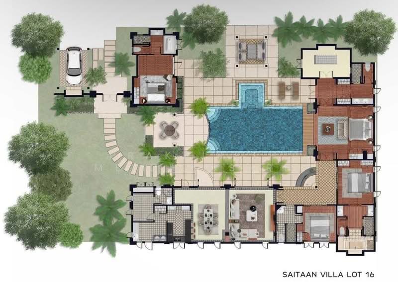 Sai Taan Villas : สายธาร วิลล่า, ภูเก็ต, 99 50 เชิงทะเล, เชิงทะเล, ถลาง, ภูเก็ต, 470 ตร.ม., วิลล่า ขาย, โดย Prakaipeth Meechoosarn, 500408497 - DDproperty.com