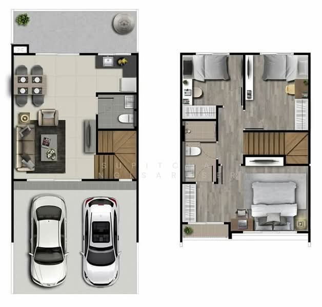 Siri Place Suksawat-Rama 3, Bangkok, Rama 2, Soi 25, Bangmot, Chom Thong, Bangkok, 3 Bedrooms, 117 sqm, Townhouse For Sale, by Supitcha Wongisaraseri, 500408709 - DDproperty.com