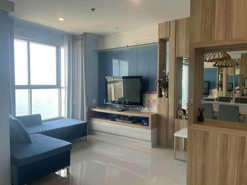 Lumpini Park Beach Jomtien, Chon Buri (Pattaya), Jomtiensaineung Rd, Na Kloe, Bang Lamung (Pattaya), Chon Buri (Pattaya), 2 Bedrooms, 57 sqm, Condo For Rent, by HOME Real Estate Service, 500408772 - DDproperty.com