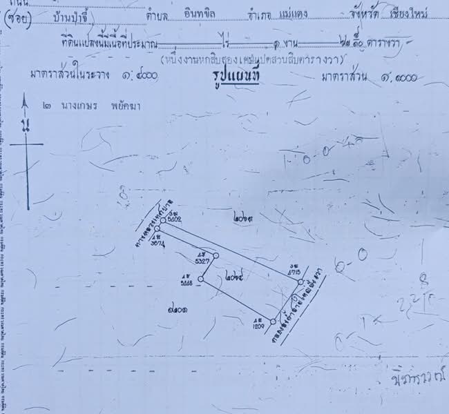 Land for Sale, Mae Tang, Cgiang Mai, Chiang Mai, Intakhin, Mae Taeng, Chiang Mai, , 1,156 sqm, Land For Sale, by ณิทษา โฆวาสินธุ์, 500409253 - DDproperty.com