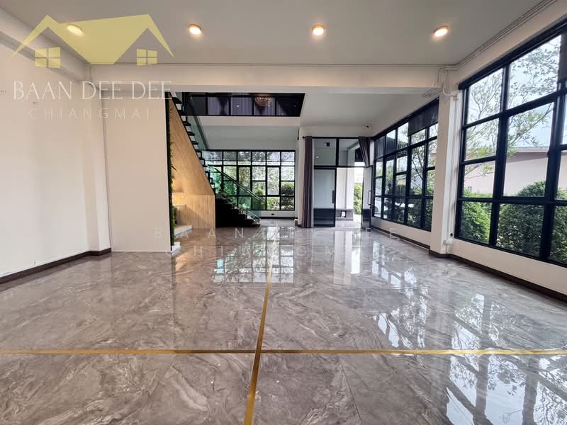 Commercial building for rent near Meechok Plaza, Chiang Mai Rental Price: 50,000 THB /month No.5H591, Chiang Mai, Nong Chom, San Sai, Chiang Mai, , 205 sqm, Shophouse For Rent, by Baandeedee Chiangmai, 500409434 - DDproperty.com