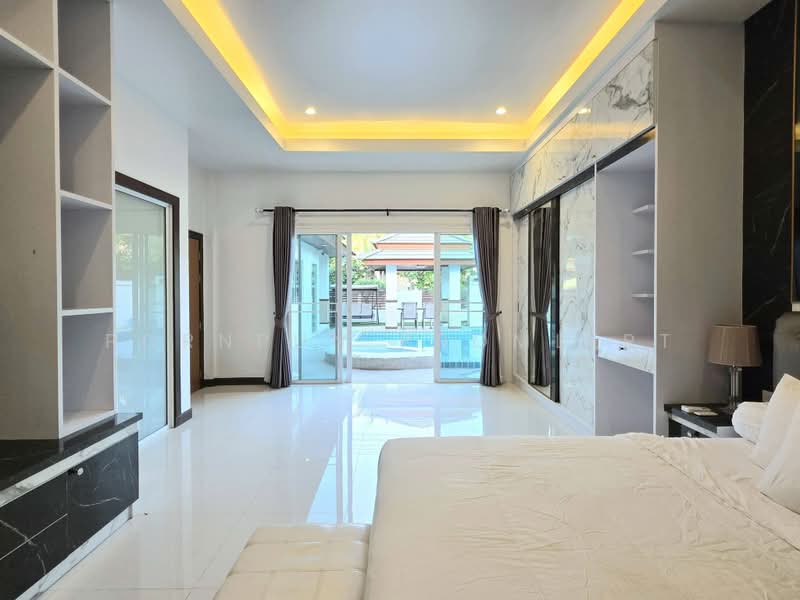 ให้เช่าบ้านเดี่ยวพร้อมสระว่ายน้ำส่วนตัว หมู่บ้านเปี่ยมมงคล ห้วยใหญ่ พัทยา, ชลบุรี, ห้วยใหญ่, บางละมุง, ชลบุรี, 250 ตร.ม., วิลล่า ให้เช่า, โดย Pornpun Promlert, 500409436 - DDproperty.com