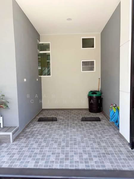 Townhome for rent near Meechok Plaza, Chiang Mai Rental Price: 25,000THB/month Property ID: No.5H671, Chiang Mai, San Phi Sua, Muang Chiang Mai, Chiang Mai, 3 Bedrooms, 110 sqm, Townhouse For Rent, by Baandeedee Chiangmai, 500409497 - DDproperty.com