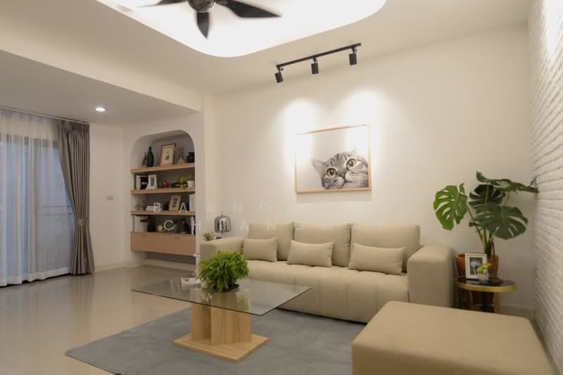 A house for rent near Big C Mae Hia, Chiang Mai Rental Price: 18,000THB/month Property ID: No.9H1073, Chiang Mai, San Phak Wan, Hang Dong, Chiang Mai, 2 Bedrooms, 132 sqm, Single Detached House For Rent, by Baandeedee Chiangmai, 500409504 - DDproperty.com