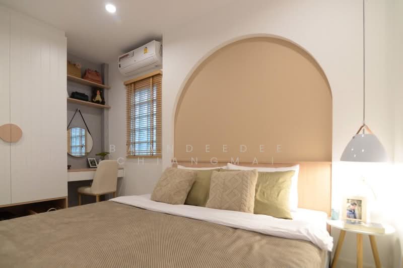 A house for rent near Big C Mae Hia, Chiang Mai Rental Price: 18,000THB/month Property ID: No.9H1073, Chiang Mai, San Phak Wan, Hang Dong, Chiang Mai, 2 Bedrooms, 132 sqm, Single Detached House For Rent, by Baandeedee Chiangmai, 500409504 - DDproperty.com