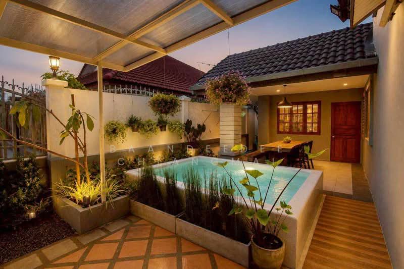 Luxury Pool Villa for Rent near Kad Farang, Chiang Mai Rental Price: 49,000 THB / month No.14P034, Chiang Mai, San Phak Wan, Hang Dong, Chiang Mai, 3 Bedrooms, 220 sqm, Single Detached House For Rent, by Baandeedee Chiangmai, 500409507 - DDproperty.com