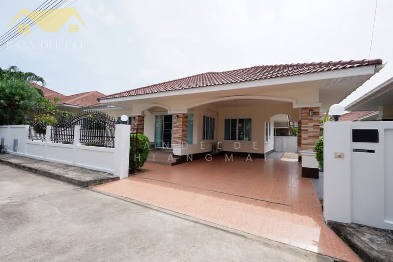 A house for rent near M Sport Golf Complex, Chiang Mai Rental Price: 18,000 THB / month No.13H548, Chiang Mai, San Ton Pao, San Kamphaeng, Chiang Mai, 3 Bedrooms, 130 sqm, Single Detached House For Rent, by Baandeedee Chiangmai, 500409679 - DDproperty.com