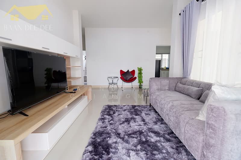 A house for rent near M Sport Golf Complex, Chiang Mai Rental Price: 18,000 THB / month No.13H548, Chiang Mai, San Ton Pao, San Kamphaeng, Chiang Mai, 3 Bedrooms, 130 sqm, Single Detached House For Rent, by Baandeedee Chiangmai, 500409679 - DDproperty.com