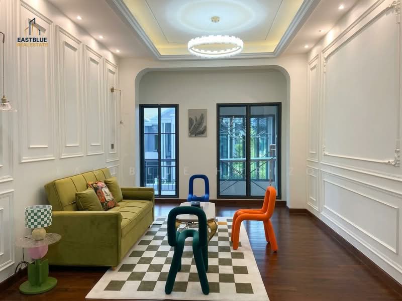 Grand Bangkok Boulevard Sukhumvit : แกรนด์ บางกอก บูเลอวาร์ด สุขุมวิท, สมุทรปราการ, ถนน แบริ่ง-ลาซาล, สำโรงเหนือ, เมืองสมุทรปราการ, สมุทรปราการ, 531 ตร.ม., บ้านเดี่ยว ขาย, โดย Eastblue Horizon, 500409745 - DDproperty.com