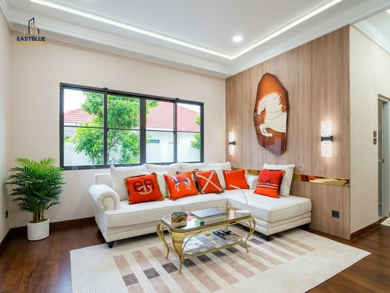Grand Bangkok Boulevard Sukhumvit : แกรนด์ บางกอก บูเลอวาร์ด สุขุมวิท, สมุทรปราการ, ถนน แบริ่ง-ลาซาล, สำโรงเหนือ, เมืองสมุทรปราการ, สมุทรปราการ, 531 ตร.ม., บ้านเดี่ยว ขาย, โดย Eastblue Horizon, 500409745 - DDproperty.com