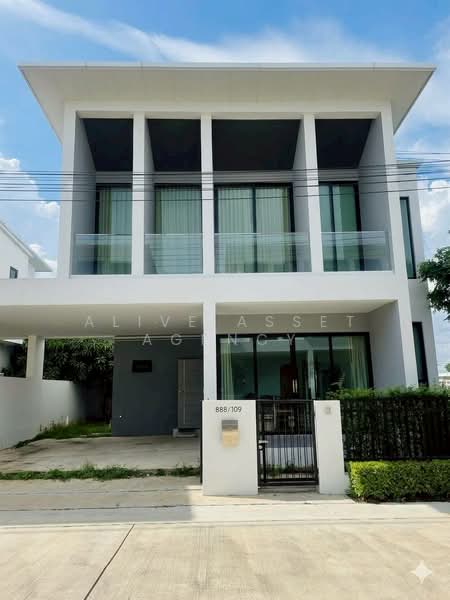Patagonia Prachauthit 90, Samut Prakan, ซ.ประชาอุทิศ 90 Pracha Uthit Road, Ban Khlong Suan, Phra Samut Jadee, Samut Prakan, 3 Bedrooms, 180 sqm, Semi-Detached House (Twin House) For Sale, by ALive Asset Agency, 500410188 - DDproperty.com