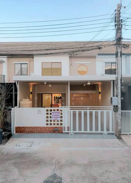 Baan Pruksa 54 Klong Tanon-Bangbuathong, Nonthaburi, Bangrak Yai-Baan Mai Road, Bang Mae Nang, Bang Yai, Nonthaburi, 3 Bedrooms, 80 sqm, Townhouse For Sale, by สรภพ ยอดไชย (สีฝุ่น), 500410262 - DDproperty.com