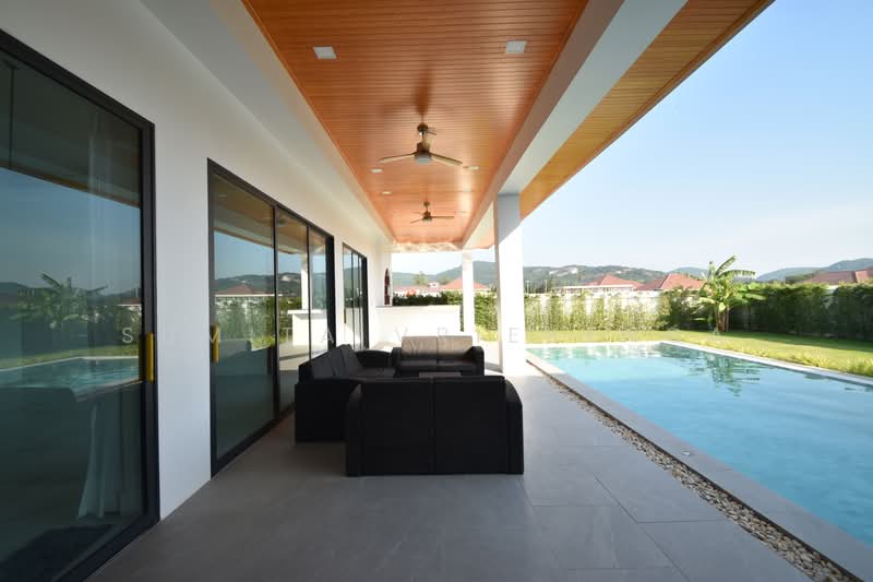 Brand New Luxury Pool Villa | Hua Hin Soi 112 Price Reduced by 1 Million Baht – Now Only 9.99 Milli, Prachuap Khiri Khan, Thap Tai, Hua Hin, Prachuap Khiri Khan, 4 Bedrooms, 269 sqm, Single Detached House For Sale, by Sumita Vriesenga, 500410400 - DDproperty.com