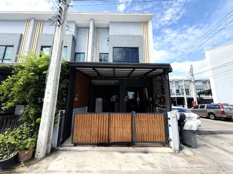 The Thamm Onnut - Motorway, Bangkok, ประชาทร, Lat Krabang, Lat Krabang, Bangkok, 3 Bedrooms, 120 sqm, Townhouse For Rent, by นัฐพงค์ มณีอัครเนตร, 500410585 - DDproperty.com