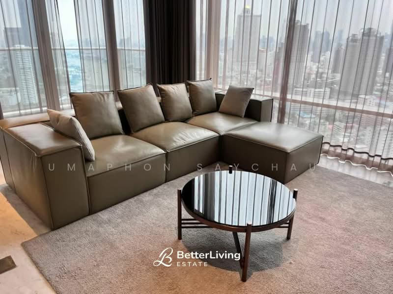Four Seasons Private Residences, Bangkok, 300 Charoen Krung Road, Yan Nawa, Sathon, Bangkok, 2 Bedrooms, 116 sqm, Condo For Rent, by Umaphon saychaue, 500410588 - DDproperty.com
