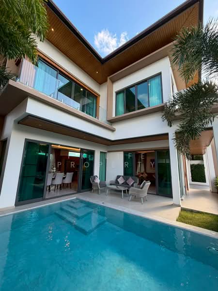 2R1131 Pool villa for rent 3 bedroom 4 bathroom 130,000/month at cherngtalay have fully furnished, ภูเก็ต, เชิงทะเล, ถลาง, ภูเก็ต, 352 ตร.ม., วิลล่า ให้เช่า, โดย PK LIFE Property, 500410922 - DDproperty.com