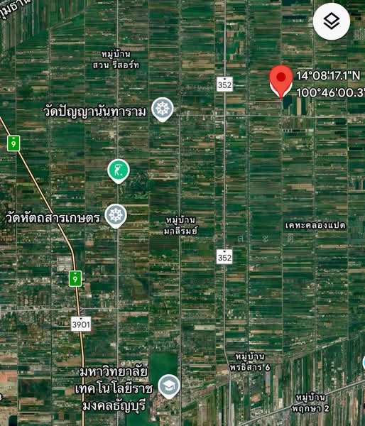 ที่ดิน คลอง7 หนองเสือ ปทุมธานี 14-1-81.8 ตร.ว., ปทุมธานี, 4001, บึงชำอ้อ, หนองเสือ, ปทุมธานี, 23,152 ตร.ม., ที่ดิน ขาย, โดย วสันต์ วะสะติ, 500411090 - DDproperty.com