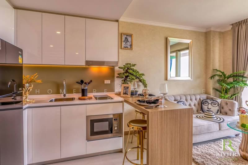 The Riviera Jomtien, Chon Buri (Pattaya), Pattaya Sai 2 Road, Nong Pru, Bang Lamung (Pattaya), Chon Buri (Pattaya), 1 Bedroom, 35 sqm, Condo For Rent, by HOME Real Estate Service, 500411529 - DDproperty.com