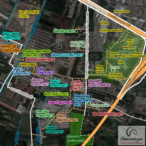 Chaiyaphruek Bangna Km.7 : ชัยพฤกษ์ บางนา กม. 7, สมุทรปราการ, ถนนบางนา-ตราด, บางแก้ว, บางพลี, สมุทรปราการ, 136 ตร.ม., บ้านเดี่ยว ขาย, โดย รุ่งรัตน์ ไมตรีจิตถาวร, 500411601 - DDproperty.com
