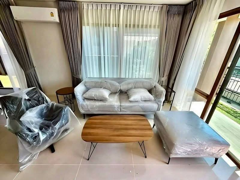 Pleno Rama 9 – Krungthep Kreetha 2, Bangkok, Soi Kanchanaphisek 25 Yeak 1, Saphan Sung, Bangkok, 4 Bedrooms, 196 sqm, Townhouse For Rent, by ดลดากร ลลิตวรฉัตร, 500411718 - DDproperty.com