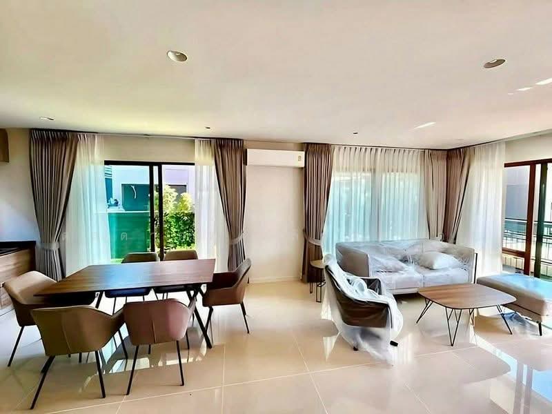 Pleno Rama 9 – Krungthep Kreetha 2, Bangkok, Soi Kanchanaphisek 25 Yeak 1, Saphan Sung, Bangkok, 4 Bedrooms, 196 sqm, Townhouse For Rent, by ดลดากร ลลิตวรฉัตร, 500411718 - DDproperty.com