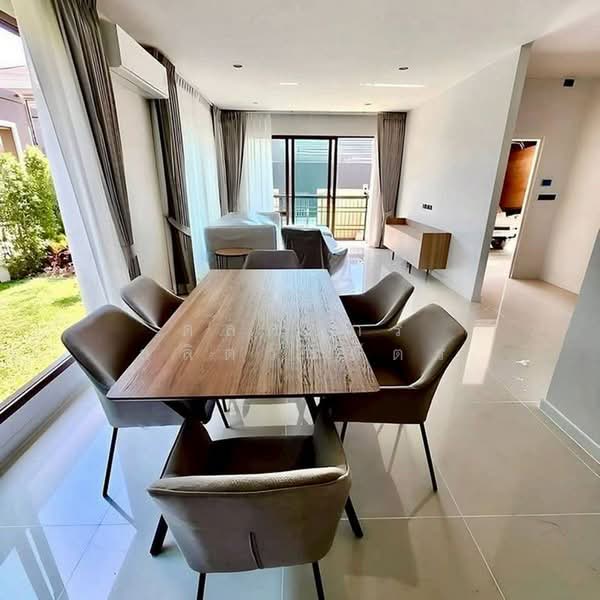 Pleno Rama 9 – Krungthep Kreetha 2, Bangkok, Soi Kanchanaphisek 25 Yeak 1, Saphan Sung, Bangkok, 4 Bedrooms, 196 sqm, Townhouse For Rent, by ดลดากร ลลิตวรฉัตร, 500411718 - DDproperty.com