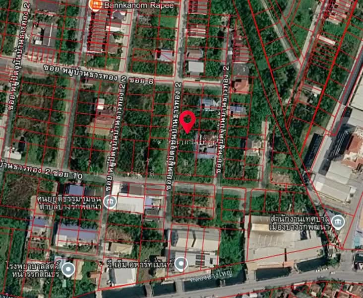 ที่ดินเปล่า 60 ตร.ว. หมู่บ้านธารทอง 2 ใกล้ตลาดธารทอง ซอยวัดลาดปลาดุก, นนทบุรี, ถนนกาญจนาภิเษก, บางรักพัฒนา, บางบัวทอง, นนทบุรี, 240 ตร.ม., ที่ดิน ขาย, โดย คุณ วัสสารัตน์ อ่อนเกลี้ยง (ข้าว), 500411729 - DDproperty.com