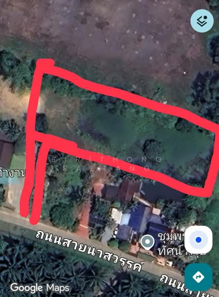 Land 556 sq.wa near Chumphon city center 1.5 km, Located on Road 2009, Tak Daed, Mueang Chumphon, Chumphon, ถนนสายนาสวรรค์, Takdaet, Muang Chumphon, Chumphon, , 2,224 sqm, Land For Sale, by Sirithong Saetang, 500411792 - DDproperty.com