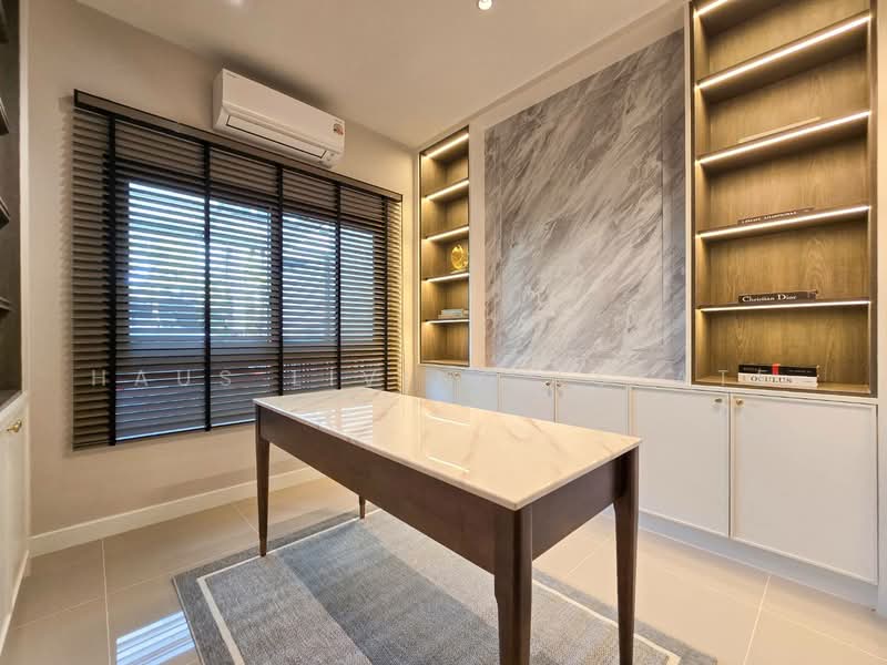 Baan Klang Mueng The Edition Pinklao-Borom 2, Bangkok, Suan Phak Road, Taling Chan, Bangkok, 4 Bedrooms, 230 sqm, Semi-Detached House (Twin House) For Sale, by Haus Living Estate, 500412171 - DDproperty.com
