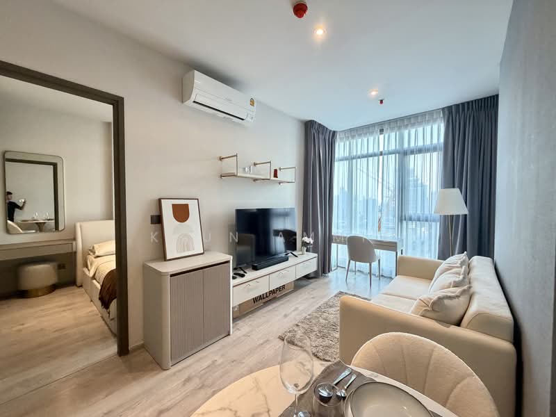 Rhythm Ekkamai Estate, Bangkok, Soi Sukhumvit 63, Khlongtoei Nua, Watthana, Bangkok, 1 Bedroom, 35 sqm, Condo For Rent, by Khun Ammie, 500412429 - DDproperty.com