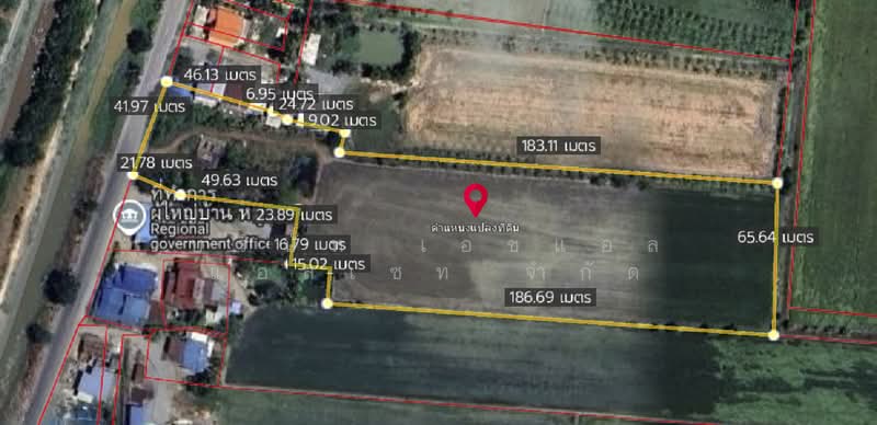 ที่ดินแปลงใหญ่ 9-1-34 ไร่ หนองสาหร่าย สุพรรณบุรี, Suphan Buri, สพ. 3058, Nong Sarai, Don Chedi, Suphan Buri, , 14,936 sqm, Land For Sale, by บริษัท เอชแอล แอสเซท จำกัด, 500412595 - DDproperty.com