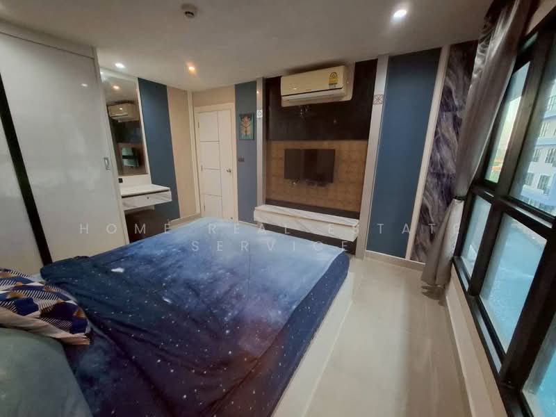 The Blue Residence : เดอะบลู เรสซิเดนซ์, ชลบุรี, หนองปรือ, บางละมุง, ชลบุรี, 38 ตร.ม., คอนโด ให้เช่า, โดย HOME Real Estate Service, 500412898 - DDproperty.com