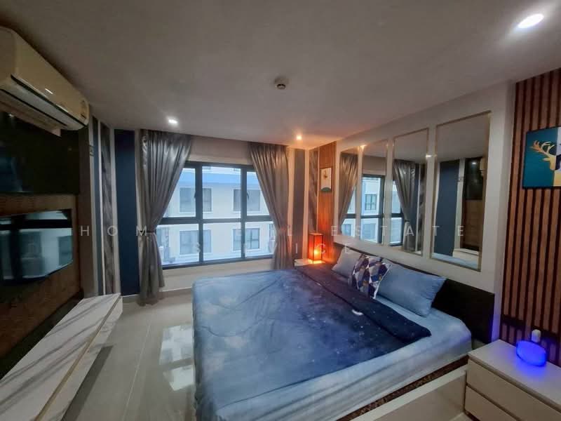 The Blue Residence : เดอะบลู เรสซิเดนซ์, ชลบุรี, หนองปรือ, บางละมุง, ชลบุรี, 38 ตร.ม., คอนโด ให้เช่า, โดย HOME Real Estate Service, 500412898 - DDproperty.com