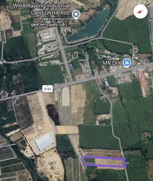 For Sale / ขาย ที่ดินทำเลทอง หลังมหาวิทยาลัยราชภัฏระยอง ติด WHA เขต EEC, Rayong, Nong Lalok, Ban Khai, Rayong, , 16,000 sqm, Land For Sale, by ERA Thailand, 500412942 - DDproperty.com