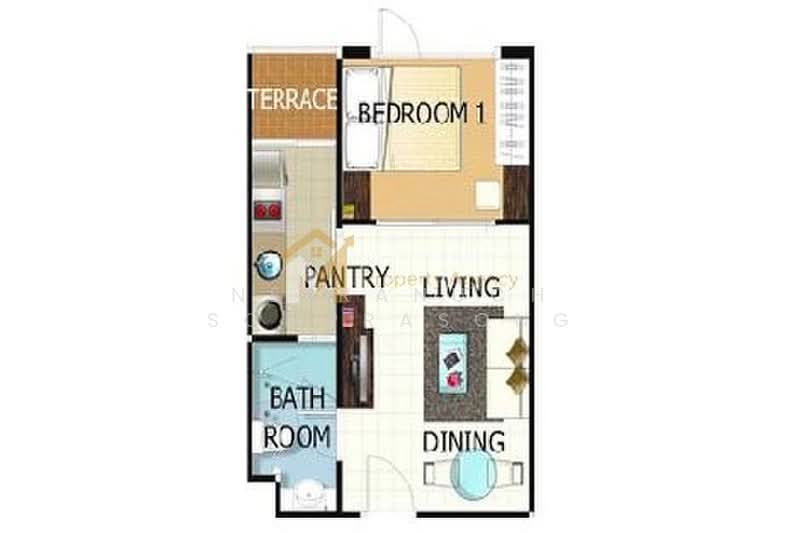 Regent Home 6/1 Prachachuen, Bangkok, 6-1 Phong Phet Niwet Alley, Chatuchak, Bangkok, 1 Bedroom, 32 sqm, Condo For Sale, by Neeranuch Somprasong, 500413233 - DDproperty.com