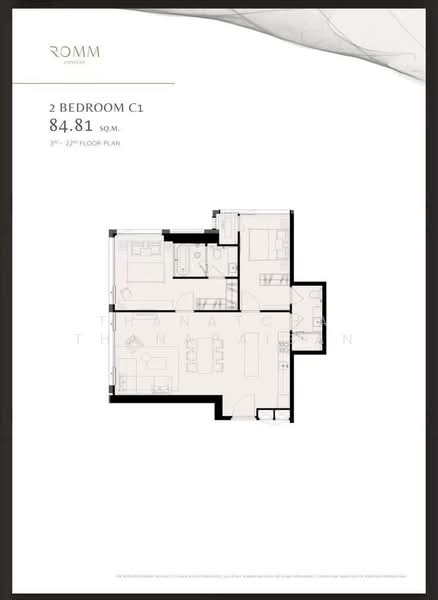 ROMM Convent, Bangkok, 42 Convent Road, Silom, Bang Rak, Bangkok, 2 Bedrooms, 85 sqm, Condo For Sale, by Thanatcha Thanapaisan, 500413390 - DDproperty.com