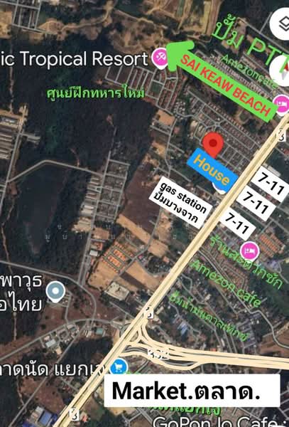 Navy House 12 : หมู่บ้านนาวีเฮ้าส์ 12, ชลบุรี, ถนนสุขุมวิท, บางเสร่, สัตหีบ, ชลบุรี, 214 ตร.ม., บ้านเดี่ยว ขาย, โดย คุณรินดา, 500413491 - DDproperty.com