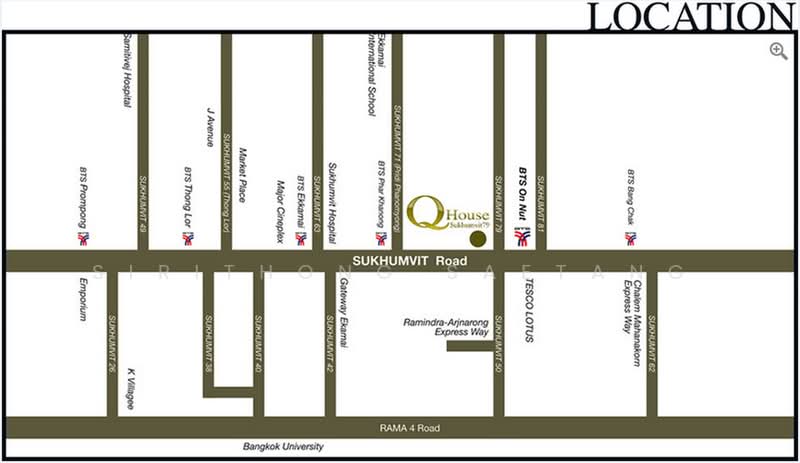 Q House Sukhumvit 79 : คิวเฮาส์ สุขุมวิท 79, กรุงเทพ, 2059 ถนนสุขุมวิท, พระโขนงเหนือ, วัฒนา, กรุงเทพ, 45 ตร.ม., คอนโด ขาย, โดย Sirithong Saetang, 500413758 - DDproperty.com
