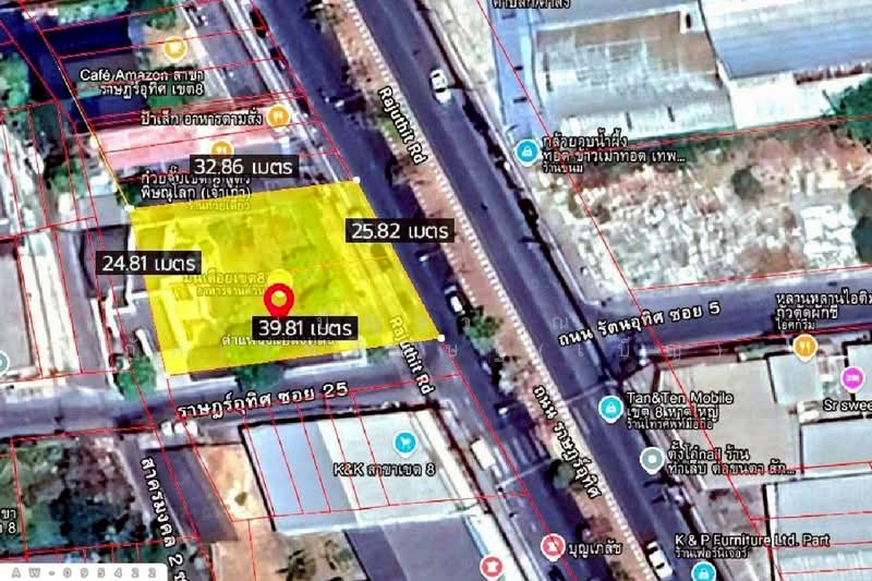 Land with buildings, 213.2 sq.w., located on Ratchauthit Road (District 8 area) AW-095422, Songkhla, Hat-Yai, Hat Yai, Songkhla, , 852 sqm, Land For Sale, by Benchawarin Pakkawetppisit, 500413919 - DDproperty.com