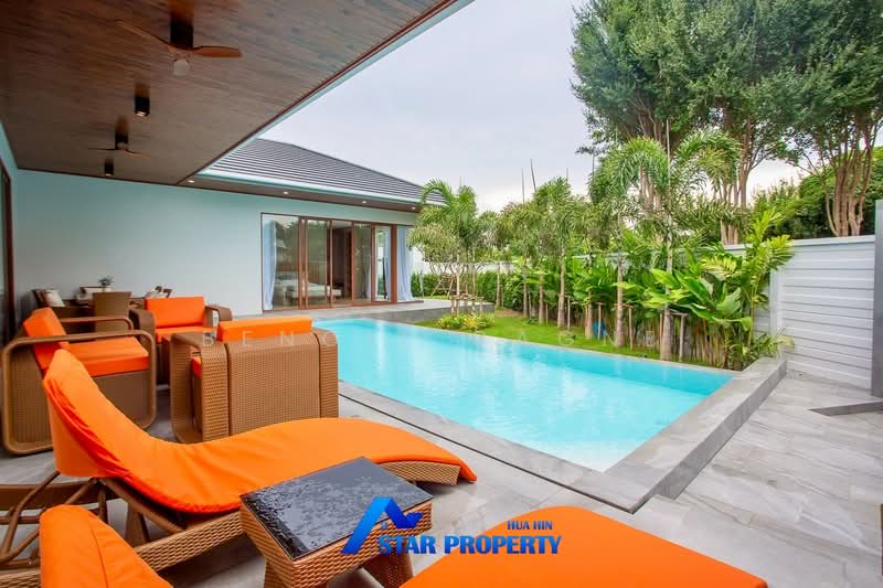 La Felice Villa Hua Hin : ลา เฟลิซ หัวหิน, ประจวบคีรีขันธ์, ซอย หัวนา 21, ทับใต้, หัวหิน, ประจวบคีรีขันธ์, 400 ตร.ม., วิลล่า ขาย, โดย เกศรา สีรูปี, 500414051 - DDproperty.com