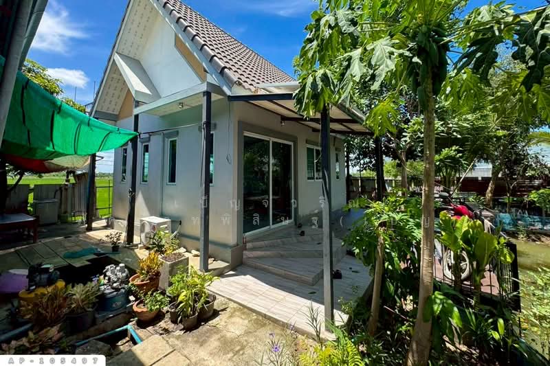 ที่ดินพร้อมสิ่งปลูกสร้าง 1 ไร่ 30 ตร.ว. ถ.เลียบคลองราษฎร์นิยม นนทบุรี ใกล้วัดคลองขวาง AP-105497, นนทบุรี, ราษฎร์นิยม, ไทรน้อย, นนทบุรี, 1,720 ตร.ม., ที่ดิน ขาย, โดย เบ็ญจวริณ ภัคเวทพิสิษฐ์(เบ็ญ), 500414061 - DDproperty.com