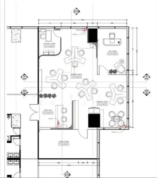 For rent Office Space 130 sq.m. in Din Daeng, Din Daeng, Bangkok HRE01051, Bangkok, Din Daeng, Bangkok, , 130 sqm, Office Space For Rent, by Hero Realtor Co., Ltd., 500414444 - DDproperty.com