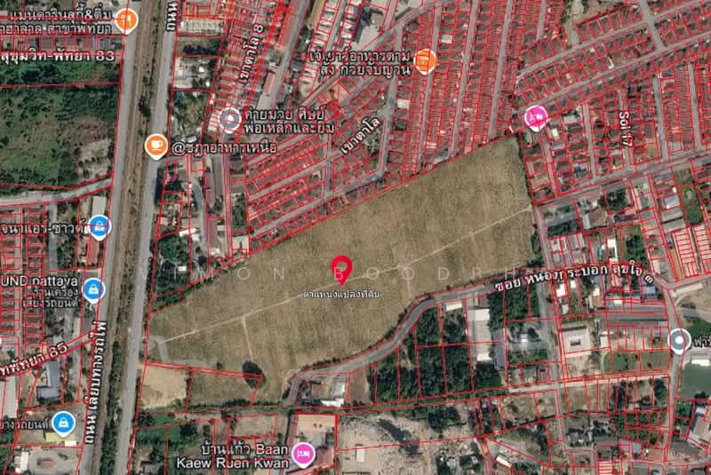 ที่ดินพัทยา เลียบทางรถไฟ, Chon Buri (Pattaya), Nong Pru, Bang Lamung (Pattaya), Chon Buri (Pattaya), , 71,236 sqm, Land For Sale, by Vimon Boodpha, 500414503 - DDproperty.com
