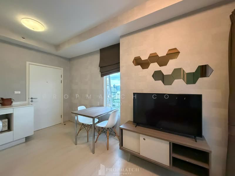 Chapter One ECO Ratchada-Huaikwang, Bangkok, Pracha Uthit Road, Huai Khwang, Bangkok, 1 Bedroom, 30 sqm, Condo For Rent, by PROPMATCH CO., LTD., 500415495 - DDproperty.com