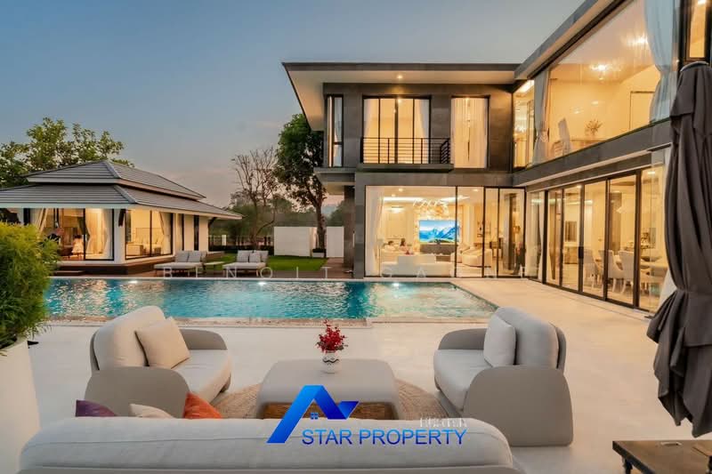Palm Hills Golf Club and Residence, Phetchaburi, 1444 Phet Kasem Rd, Cha-am, Cha-Am, Phetchaburi, 4 Bedrooms, 680 sqm, Villa For Sale, by Ketsara Seerupee, 500415498 - DDproperty.com