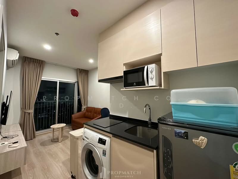 Noble Revolve Ratchada : โนเบิล รีวอลฟ์ รัชดา, กรุงเทพ, 38 ถนนรัชดาภิเษก แขวงห้วยขวาง เขตห้วยขวาง กรุงเทพมหานคร, ห้วยขวาง, กรุงเทพ, 27 ตร.ม., คอนโด ให้เช่า, โดย PROPMATCH CO., LTD., 500415604 - DDproperty.com