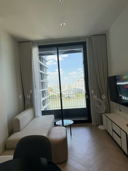 Chapter Charoennakhon–Riverside, Bangkok, Charoennakorn Road, Bang Lam Phu Lang, Khlong San, Bangkok, 2 Bedrooms, 49 sqm, Condo For Rent, by Kritaphak Khongmueang, 500415962 - DDproperty.com
