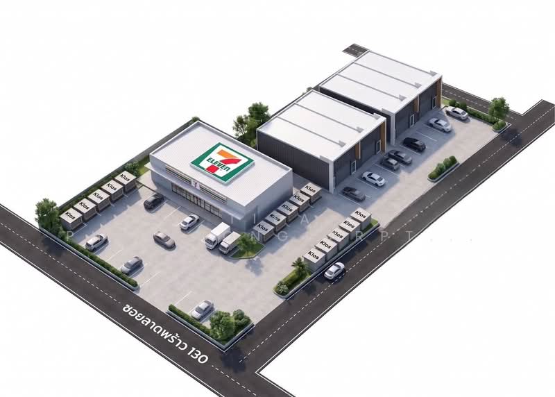 ให้เช่า โกดังพร้อมออฟฟิศ ลาดพร้าว 130 (Ladprao 130) 125 ตร.ม, Bangkok, Khlong Chan, Bang Kapi, Bangkok, , 125 sqm, Warehouse/Factory For Rent, by Tida phanthonglarptawee, 500416042 - DDproperty.com