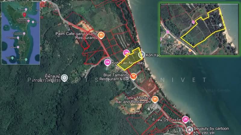 เกาะยาวใหญ่ พังงา ที่ดินเปล่าติดทะเล, พังงา, เกาะยาวใหญ่, เกาะยาว, พังงา, 16,940 ตร.ม., ที่ดิน ขาย, โดย Pawarisa Shanivet, 500416368 - DDproperty.com